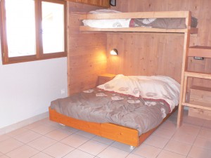 Andagne 2 - Chambre double avec lit savoyard  